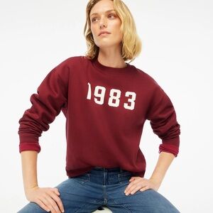 J. CREW “1983” Sweatshirt (M)